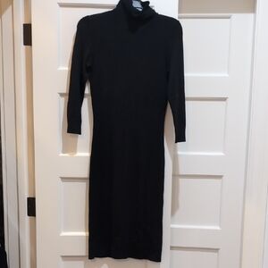 Oasis Black Turtleneck Dress Aso Kate Middleton